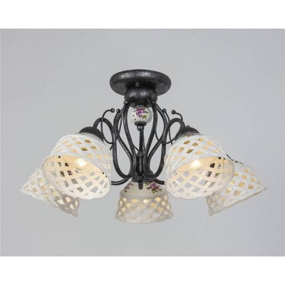 Потолочная люстра Abrasax Emilia MDK9365/5BBlack - изображение 3 Потолочная люстра Abrasax Emilia MDK9365/5BBlack - изображение 3