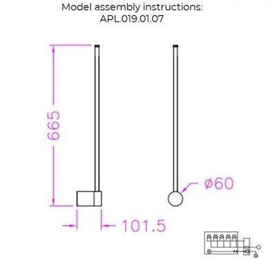 Бра Aployt Merian APL.019.01.07 - изображение 2 Бра Aployt Merian APL.019.01.07 - изображение 2