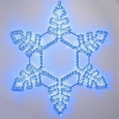 Светодиодная фигура Ardecoled Снежинка ARD-Snowflake-M2-940X940-576Led Blu 025305 - изображение 3 Светодиодная фигура Ardecoled Снежинка ARD-Snowflake-M2-940X940-576Led Blu 025305 - изображение 3