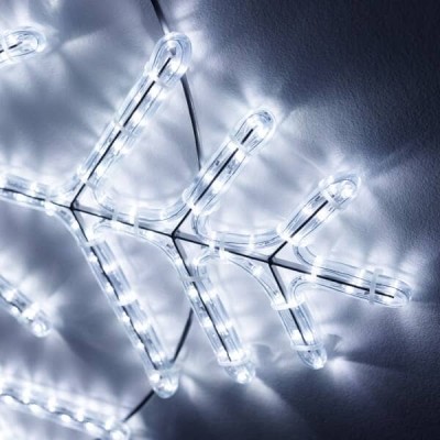 Светодиодная фигура Ardecoled Снежинка ARD-Snowflake-M10-1000x900-576Led White 034258 - изображение 2 Светодиодная фигура Ardecoled Снежинка ARD-Snowflake-M10-1000x900-576Led White 034258 - изображение 2