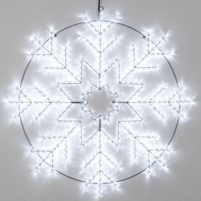 Светодиодная фигура Ardecoled Снежинка ARD-Snowflake-M8-950x950-540Led White 034254 - изображение 4 Светодиодная фигура Ardecoled Снежинка ARD-Snowflake-M8-950x950-540Led White 034254 - изображение 4
