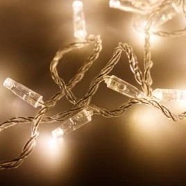 Уличная светодиодная гирлянда Ardecoled нить 230V теплый белый ARD-String-Classic-1000-Clear-100Led-Pulse Warm 031637