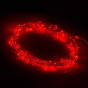 Уличная светодиодная гирлянда Ardecoled роса 230V красный ARD-Classic-Dew-5000-Clear-100Led-STD Red 034761