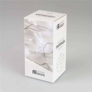 Уличная светодиодная гирлянда Ardecoled бахрома 230V теплый белый ARD-Edge-Classic-2400X600-Black-88Led-Pulse Warm 034915