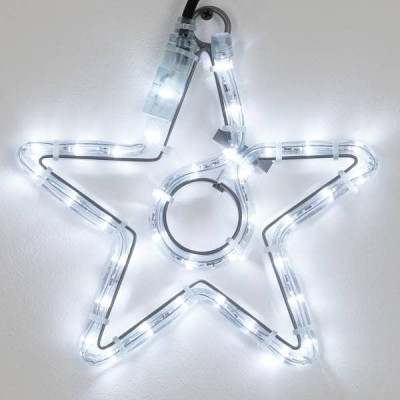 Светодиодная фигура Ardecoled Звездочка ARD-Star-M4-200X220-36Led White 034263 - изображение 2 Светодиодная фигура Ardecoled Звездочка ARD-Star-M4-200X220-36Led White 034263 - изображение 2