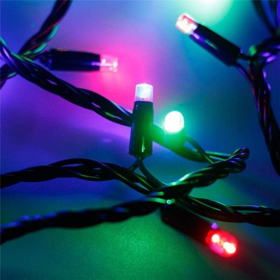 Уличная светодиодная гирлянда Ardecoled нить 230V разноцветный ARD-String-Classic-10000-Black-100Led-Live RGB 025808 - изображение 3 Уличная светодиодная гирлянда Ardecoled нить 230V разноцветный ARD-String-Classic-10000-Black-100Led-Live RGB 025808 - изображение 3