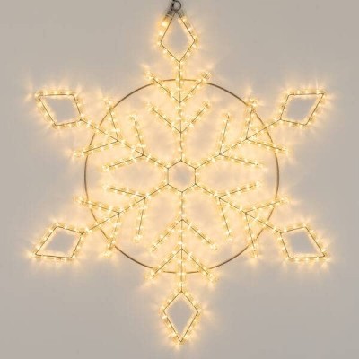 Светодиодная фигура Ardecoled Снежинка ARD-Snowflake-M9-900x900-360Led Warm 034257 - изображение 3 Светодиодная фигура Ardecoled Снежинка ARD-Snowflake-M9-900x900-360Led Warm 034257 - изображение 3