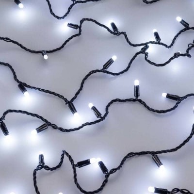 Уличная светодиодная гирлянда Ardecoled нить 230V белый ARD-String-Classic-10000-Black-100Led-Milk-Flash White 031207 - изображение 3 Уличная светодиодная гирлянда Ardecoled нить 230V белый ARD-String-Classic-10000-Black-100Led-Milk-Flash White 031207 - изображение 3