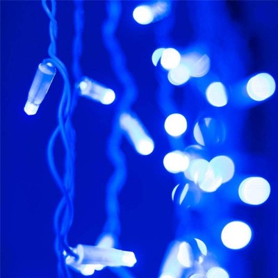 Уличная светодиодная гирлянда Ardecoled бахрома 230V синий ARD-Edge-Classic-2400X600-White-88Led-Std Blue 026016 - изображение 2 Уличная светодиодная гирлянда Ardecoled бахрома 230V синий ARD-Edge-Classic-2400X600-White-88Led-Std Blue 026016 - изображение 2