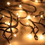 Светодиодная гирлянда Ardecoled нить 230V теплый белый ARD-String-Home-5000-Green-50Led-Std Warm 025764