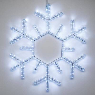 Светодиодная фигура Ardecoled ARD-Snowflake-M5-600x600-360LED White 025308 - изображение 2 Светодиодная фигура Ardecoled ARD-Snowflake-M5-600x600-360LED White 025308 - изображение 2