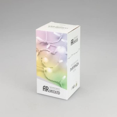 Уличная светодиодная гирлянда Ardecoled нить 230V разноцветная ARD-String-Classic-10000-Clear-100Led-Sync RGB 031119 - изображение 2 Уличная светодиодная гирлянда Ardecoled нить 230V разноцветная ARD-String-Classic-10000-Clear-100Led-Sync RGB 031119 - изображение 2