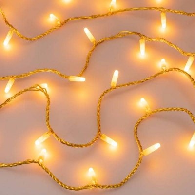 Уличная светодиодная гирлянда Ardecoled нить 230V желтый ARD-String-Classic-10000-Yellow-100Led-Milk-STD Yellow 031200 - изображение 2 Уличная светодиодная гирлянда Ardecoled нить 230V желтый ARD-String-Classic-10000-Yellow-100Led-Milk-STD Yellow 031200 - изображение 2