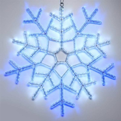 Светодиодная фигура Ardecoled Снежинка ARD-Snowflake-M6-890X890-576Led White/Blue 025309 - изображение 2 Светодиодная фигура Ardecoled Снежинка ARD-Snowflake-M6-890X890-576Led White/Blue 025309 - изображение 2