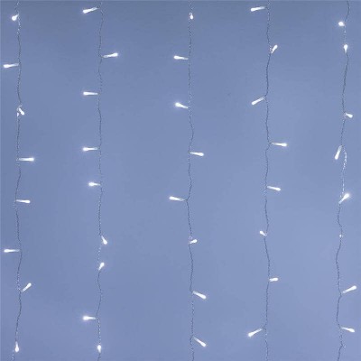 Светодиодная гирлянда Ardecoled занавес 230V белый ARD-Curtain-Home-2000X2500-Clear-300Led White 024834 - изображение 2 Светодиодная гирлянда Ardecoled занавес 230V белый ARD-Curtain-Home-2000X2500-Clear-300Led White 024834 - изображение 2