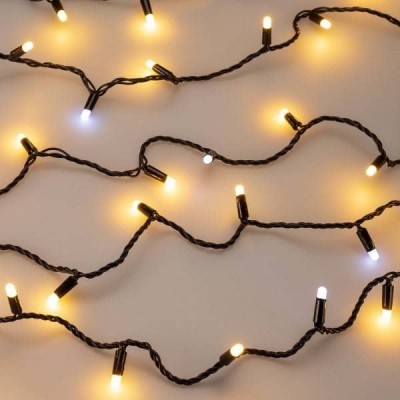 Уличная светодиодная гирлянда Ardecoled нить 230V теплый белый ARD-String-Classic-10000-Black-100Led-Milk-Flash Warm 031208 - изображение 3 Уличная светодиодная гирлянда Ardecoled нить 230V теплый белый ARD-String-Classic-10000-Black-100Led-Milk-Flash Warm 031208 - изображение 3