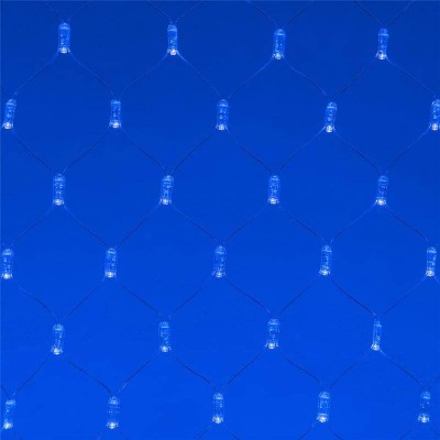 Уличная светодиодная гирлянда Ardecoled сеть 230V синий ARD-Netlight-Classic-2000X1500-Clear-288Led Blue 024681 - изображение 2 Уличная светодиодная гирлянда Ardecoled сеть 230V синий ARD-Netlight-Classic-2000X1500-Clear-288Led Blue 024681 - изображение 2