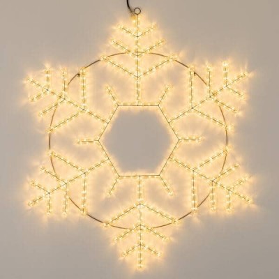 Светодиодная фигура Ardecoled Снежинка ARD-Snowflake-M10-1000x900-576Led Warm 034259 - изображение 4 Светодиодная фигура Ardecoled Снежинка ARD-Snowflake-M10-1000x900-576Led Warm 034259 - изображение 4
