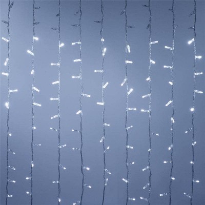 Уличная светодиодная гирлянда Ardecoled занавес 230V белый ARD-Curtain-Classic-2000X6000-Clear-1500Led-Waterfall White 024872 - изображение 2 Уличная светодиодная гирлянда Ardecoled занавес 230V белый ARD-Curtain-Classic-2000X6000-Clear-1500Led-Waterfall White 024872 - изображение 2
