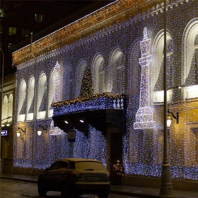 Уличная светодиодная гирлянда Ardecoled занавес 230V белый ARD-Curtain-Classic-2000X6000-Clear-1500Led-Waterfall White 024872 - изображение 3 Уличная светодиодная гирлянда Ardecoled занавес 230V белый ARD-Curtain-Classic-2000X6000-Clear-1500Led-Waterfall White 024872 - изображение 3