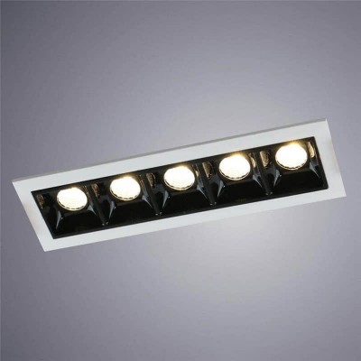 Встраиваемый светодиодный светильник Arte Lamp Grill A3153PL-5BK - изображение 2 Встраиваемый светодиодный светильник Arte Lamp Grill A3153PL-5BK - изображение 2