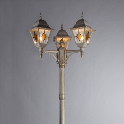 Садово-парковый светильник Arte Lamp Berlin A1017PA-3WG - изображение 4 Садово-парковый светильник Arte Lamp Berlin A1017PA-3WG - изображение 4