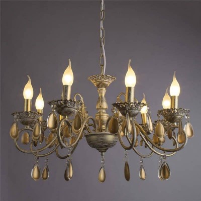 Подвесная люстра Arte Lamp Ciondolo A5676LM-8WG - изображение 3 Подвесная люстра Arte Lamp Ciondolo A5676LM-8WG - изображение 3