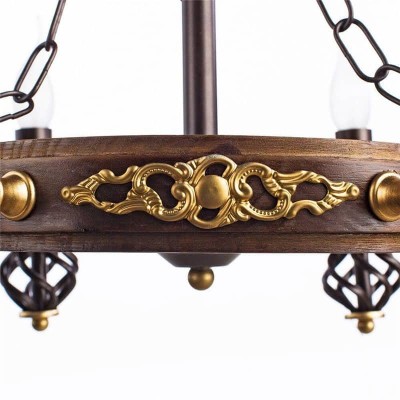 Подвесная люстра Arte Lamp Cartwheel A4550LM-6CK - изображение 4 Подвесная люстра Arte Lamp Cartwheel A4550LM-6CK - изображение 4