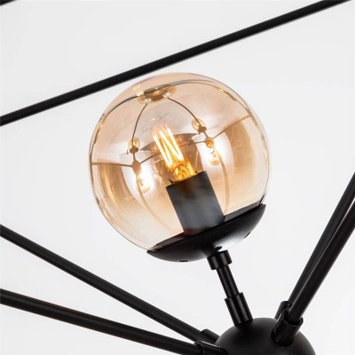 Подвесная люстра Arte Lamp Bolla A1664SP-15BK - изображение 3 Подвесная люстра Arte Lamp Bolla A1664SP-15BK - изображение 3