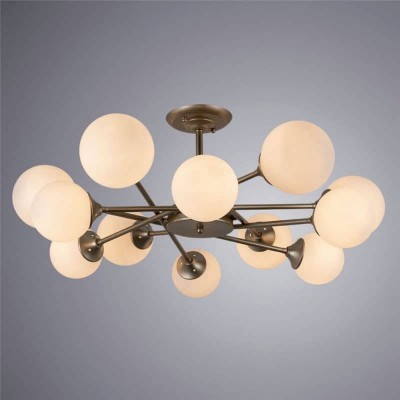 Потолочная люстра Arte Lamp Marco A2703PL-12SG - изображение 4 Потолочная люстра Arte Lamp Marco A2703PL-12SG - изображение 4