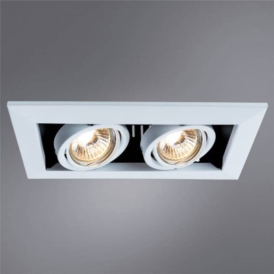 Встраиваемый светильник Arte Lamp Technika A5941PL-2WH - изображение 4 Встраиваемый светильник Arte Lamp Technika A5941PL-2WH - изображение 4