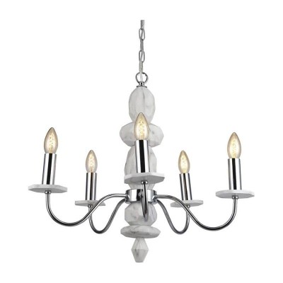 Подвесная люстра Arte Lamp A6062LM-5WH - изображение 5 Подвесная люстра Arte Lamp A6062LM-5WH - изображение 5