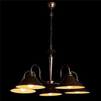 Подвесная люстра Arte Lamp Cone A9330LM-5BR - изображение 4 Подвесная люстра Arte Lamp Cone A9330LM-5BR - изображение 4