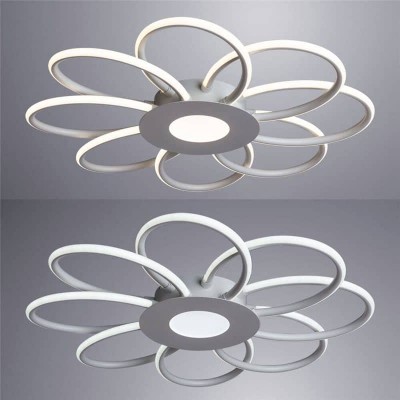 Потолочная светодиодная люстра Arte Lamp Polli A2528PL-8WH - изображение 5 Потолочная светодиодная люстра Arte Lamp Polli A2528PL-8WH - изображение 5
