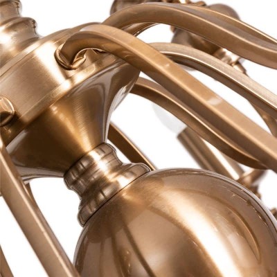 Подвесная люстра Arte Lamp Passoni A6097LM-12PB - изображение 2 Подвесная люстра Arte Lamp Passoni A6097LM-12PB - изображение 2