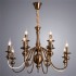 Подвесная люстра Arte Lamp Passoni A6097LM-12PB - изображение 4 Подвесная люстра Arte Lamp Passoni A6097LM-12PB - изображение 4