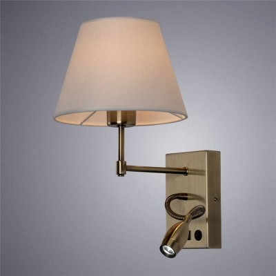 Бра Arte Lamp Elba A2581AP-2AB - изображение 3 Бра Arte Lamp Elba A2581AP-2AB - изображение 3