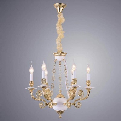 Подвесная люстра Arte Lamp A7024LM-6WG - изображение 2 Подвесная люстра Arte Lamp A7024LM-6WG - изображение 2