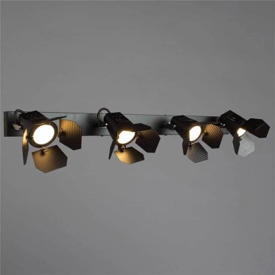 Спот Arte Lamp Cinema A3092PL-4BK - изображение 3 Спот Arte Lamp Cinema A3092PL-4BK - изображение 3