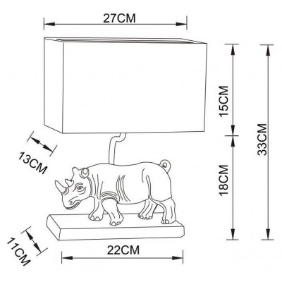 Настольная лампа Arte Lamp Clark A4376LT-1BS - изображение 2 Настольная лампа Arte Lamp Clark A4376LT-1BS - изображение 2