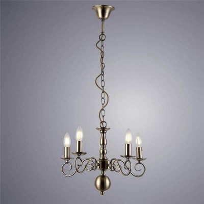 Подвесная люстра Arte Lamp A1129LM-5AB - изображение 2 Подвесная люстра Arte Lamp A1129LM-5AB - изображение 2