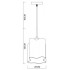 Подвесной светильник Arte Lamp Serenata A3458SP-1AB - изображение 4 Подвесной светильник Arte Lamp Serenata A3458SP-1AB - изображение 4