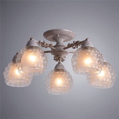 Потолочная люстра Arte Lamp Malina A7695PL-5WG - изображение 3 Потолочная люстра Arte Lamp Malina A7695PL-5WG - изображение 3