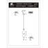 Подвесной светильник Arte Lamp Rastaban A7984SP-1CC - изображение 2 Подвесной светильник Arte Lamp Rastaban A7984SP-1CC - изображение 2
