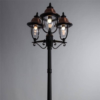 Садово-парковый светильник Arte Lamp Barcelona A1486PA-3BK - изображение 4 Садово-парковый светильник Arte Lamp Barcelona A1486PA-3BK - изображение 4