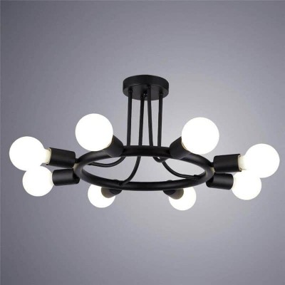 Потолочная люстра Arte Lamp A6063PL-8BK - изображение 2 Потолочная люстра Arte Lamp A6063PL-8BK - изображение 2