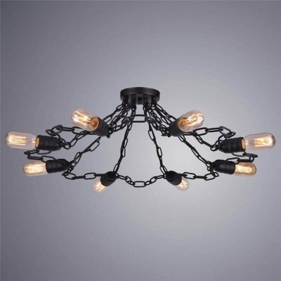 Потолочная люстра Arte Lamp A9344PL-8BK - изображение 4 Потолочная люстра Arte Lamp A9344PL-8BK - изображение 4