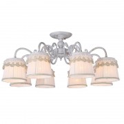 Потолочная люстра Arte Lamp Merletto A5709PL-8WG