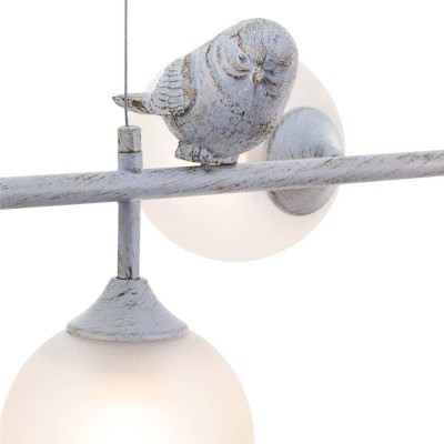Подвесная люстра Arte Lamp Gemelli A2150SP-6WG - изображение 2 Подвесная люстра Arte Lamp Gemelli A2150SP-6WG - изображение 2