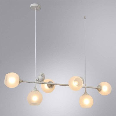 Подвесная люстра Arte Lamp Gemelli A2150SP-6WG - изображение 3 Подвесная люстра Arte Lamp Gemelli A2150SP-6WG - изображение 3